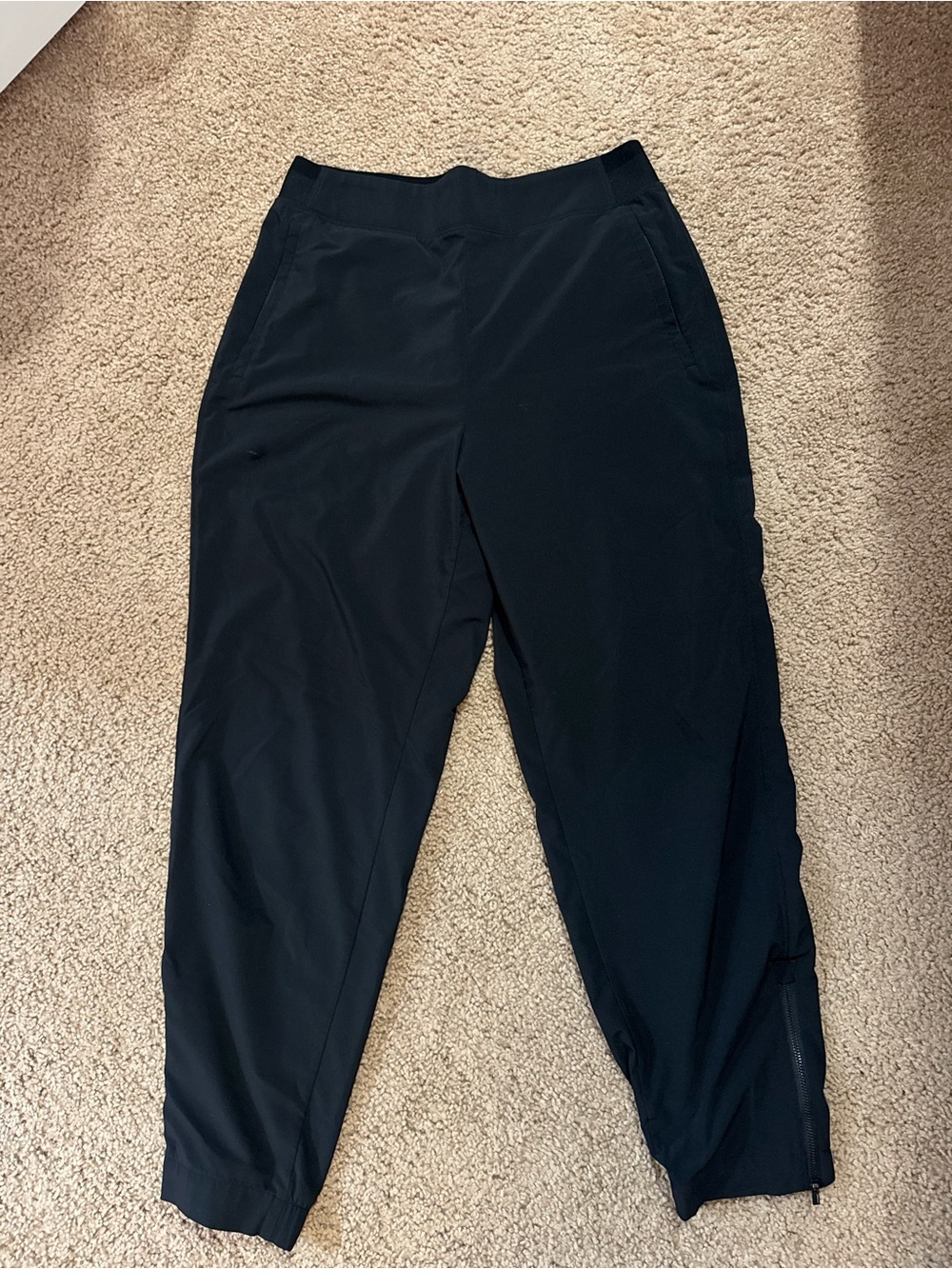 Athleta Black Track Jogger Pants